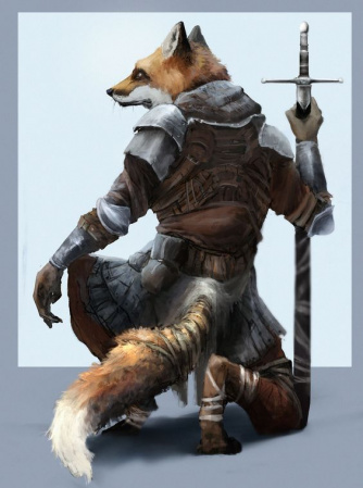 Fox warrior By Ketunleipaa